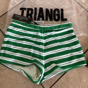 Super cute Terry cloth shorts from Triangle.